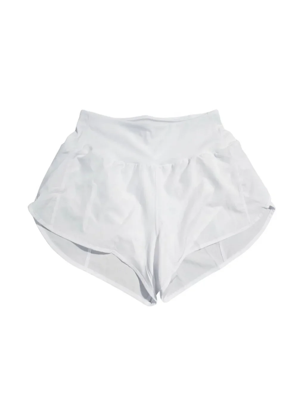 NWOT | Optic White | High-Rise Performance Running Shorts | Small - Picture 2 of 6